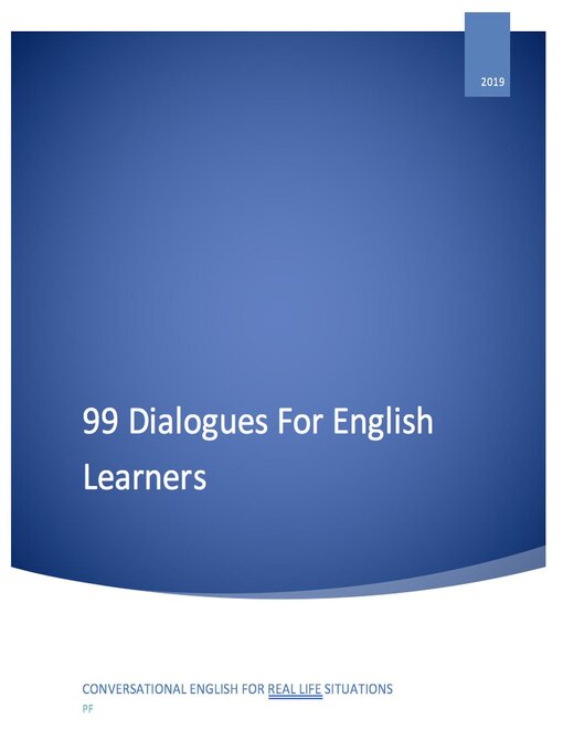 Title details for 99 Dialogues For English Learners by Mahmoud Yacoub - Available